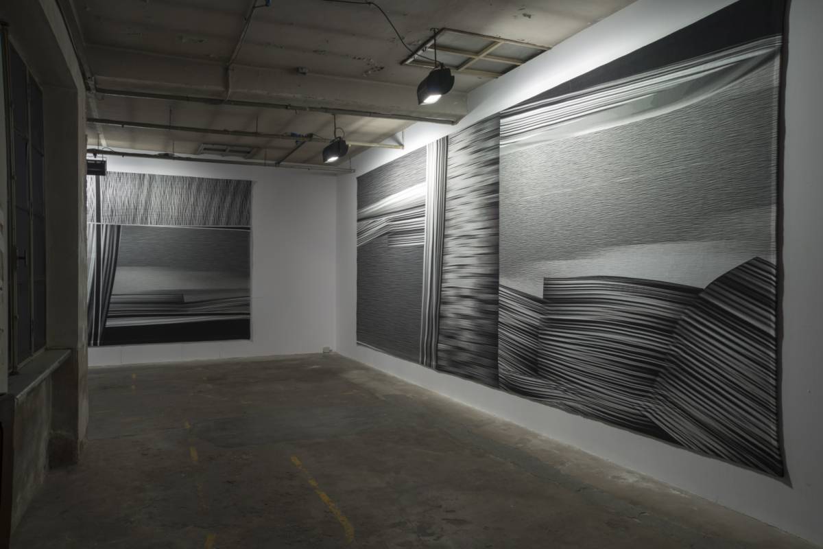 Tapestries, 2015, vista dell'installazione