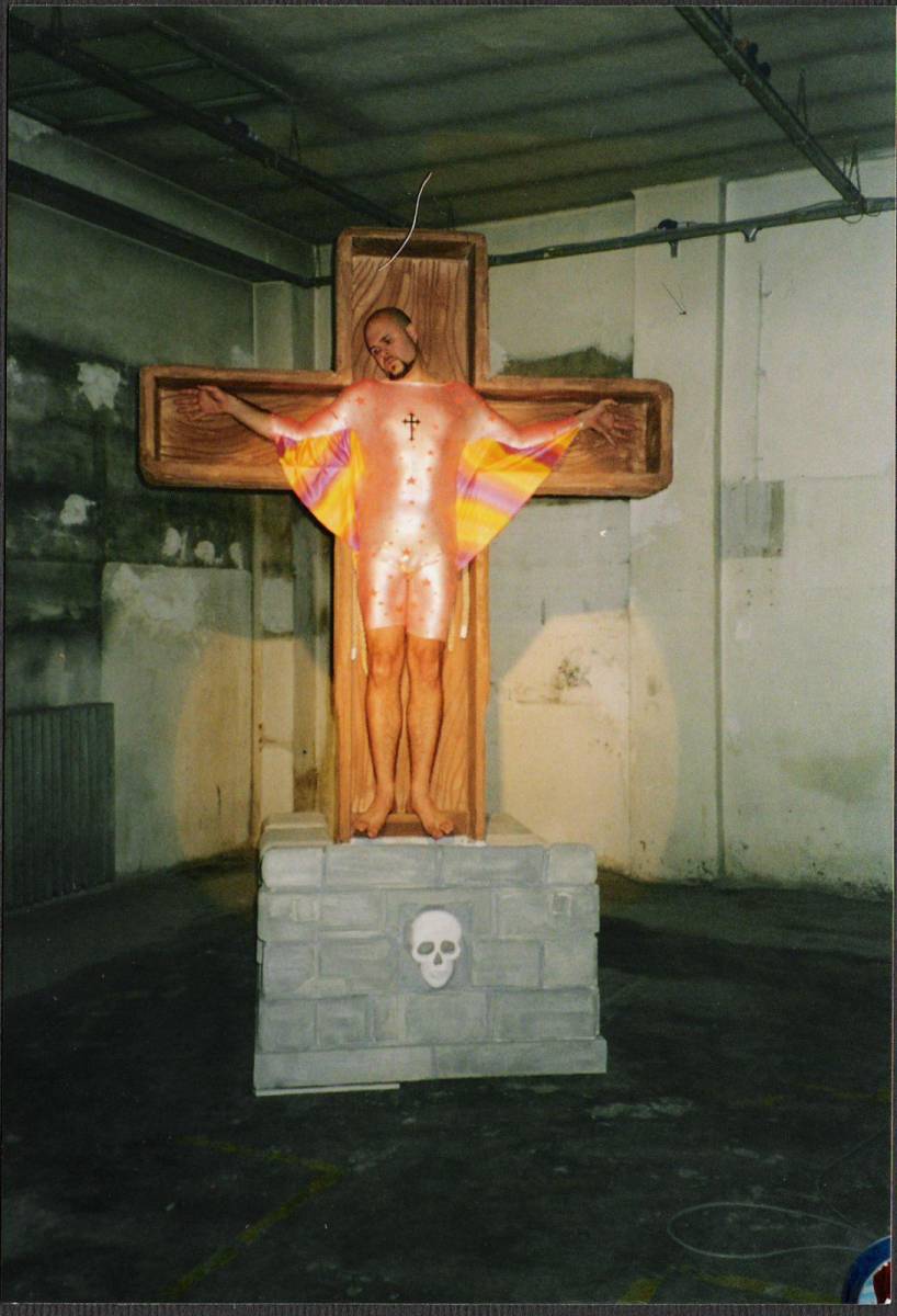 Imago Pietatis, 2003, frame video della performance