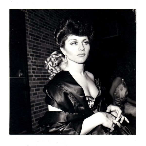 Colette in Sophia Loren drag